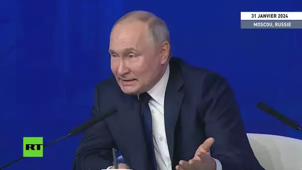 Poutine : « L’avion Il-76 a été abattu par le système américain Patriot »