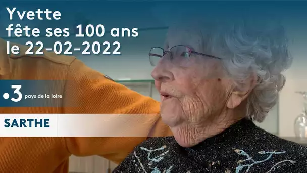 Le Mans :  Yvette fête ses 100 ans en mode palindrome le 22 février 2022