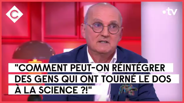 Faut-il réintégrer les soignants non-vaccinés ? Jérôme Marty - C à Vous - 25/11/2022