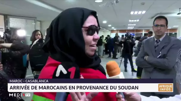 Arrivée de Marocains en provenance du Soudan