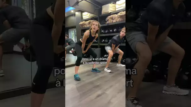 POV : Y’A UN DRAMA À LA SALLE DE SPORT ! #humour