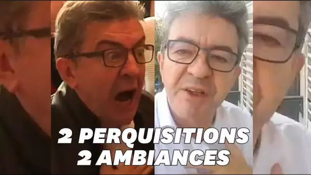 Le double visage de Jean-Luc Mélenchon lors des perquisitions chez lui et à LFI
