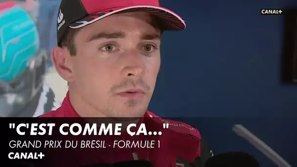 Leclerc frustré après le Grand Prix du Brésil - F1