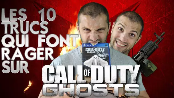 Top 10 des choses qui font rager sur Ghosts