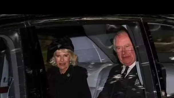 Visite de l'église pour le deuil du roi Charles et de la reine consort Camilla