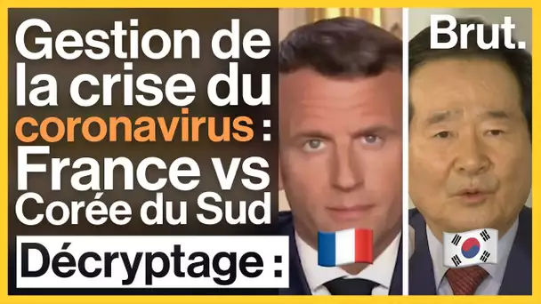 Gestion de la crise du coronavirus : France vs Corée du Sud