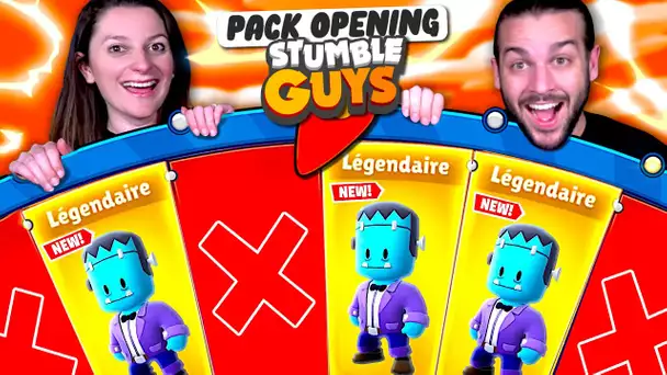 MEGA PACK OPENING STUMBLE GUYS POUR LE NOUVEAU SKIN STUMBLESTEIN !