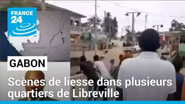 Tentative de coup d'Etat au Gabon : scènes de liesse dans plusieurs quartiers de Libreville