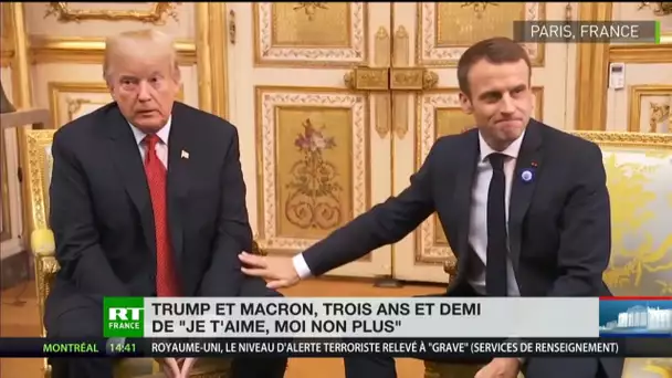 Donald Trump et Emmanuel Macron, trois ans et demi de «Je t'aime, moi non plus»
