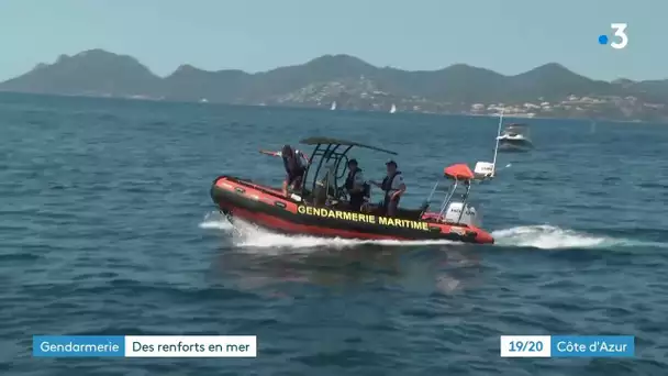 En baie de Cannes, une patrouille supplémentaire de la gendarmerie maritime va naviguer tout l'été