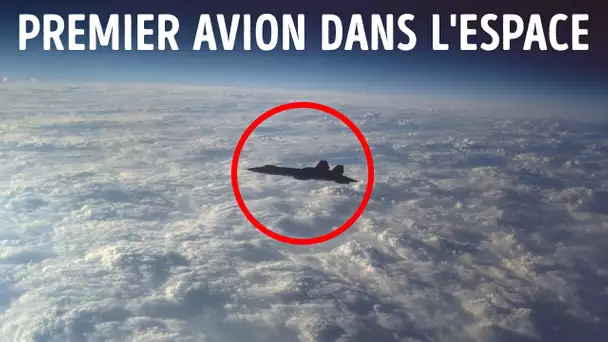 L'avion qui a accidentellement volé dans l'espace