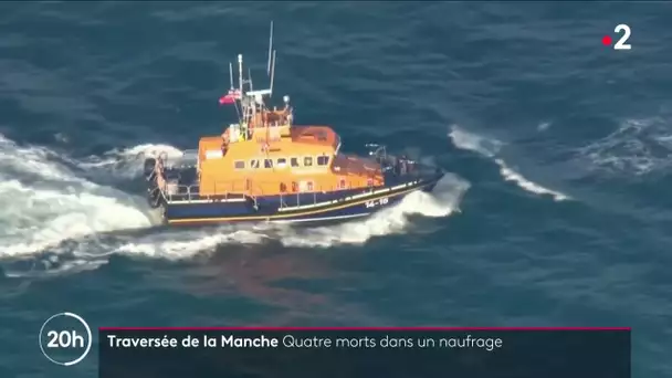 Traversée de la Manche : 4 morts dans un naufrage