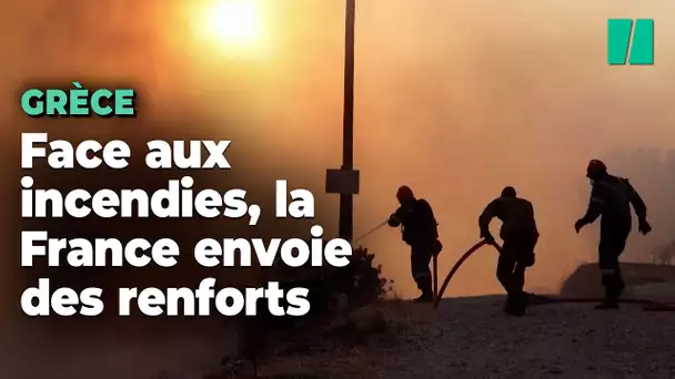 Face aux incendies en Grèce, la France envoie des renforts et notamment deux Canadair