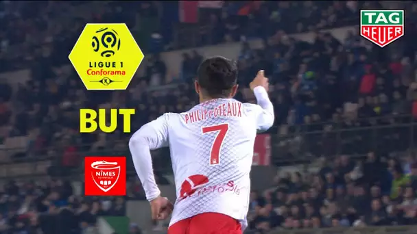 But Romain PHILIPPOTEAUX (48') / RC Strasbourg Alsace - Nîmes Olympique (4-1)  (RCSA-NIMES)/ 2019-20