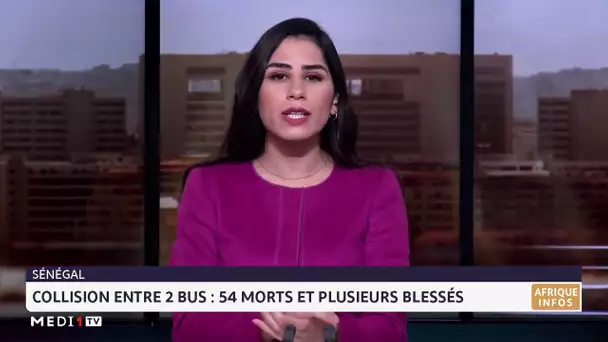 Collision entre deux bus au Sénégal : 54 morts et plusieurs blessés