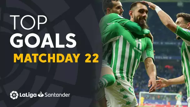 All Goals Matchday 22 LaLiga Santander 2021/2022