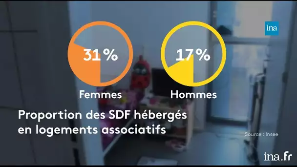 Les femmes SDF, premières victimes de la rue | Franceinfo INA