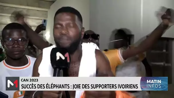 CAN 2023- Succès des éléphants: joie des supporters ivoiriens
