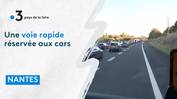 Nantes : une voie réservée aux cars scolaires et véhicules d'urgence