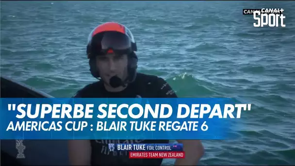 Blair Tuke : "Superbe second départ"