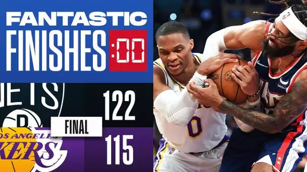Final 1:48 WILD CHRISTMAS ENDING Lakers vs Nets 👀🎁