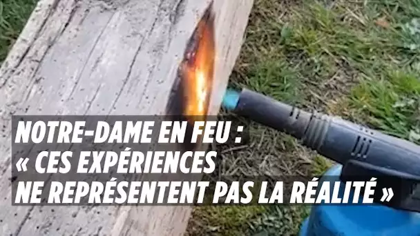 Vidéos « complotistes » sur Notre-Dame : « ces essais ne représentent pas la réalité »