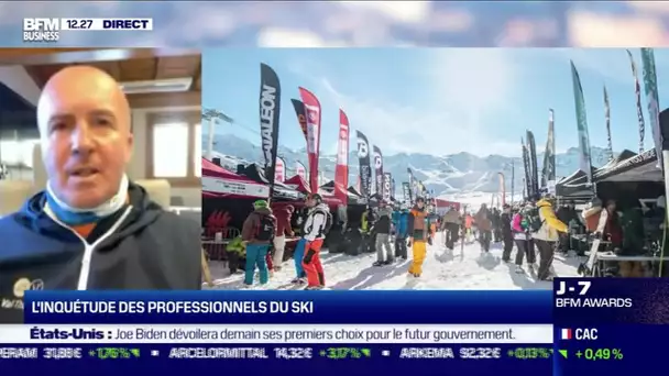 Vincent Lalanne (Office de tourisme de Val Thorens): L'inquiétude des professionnels du ski