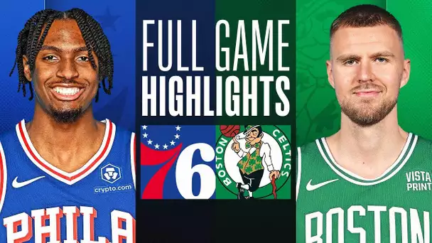 76ERS at CELTICS | NBA PRESEASON FULL GAME HIGHLIGHTS | October 8, 2023