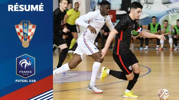 U19 Futsal : Croatie-France (3-3), le résumé