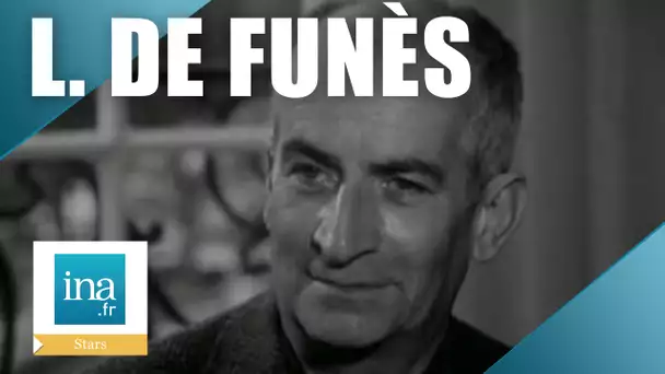 Louis de Funès "J'ai été effrayé par le succès" | Archive INA