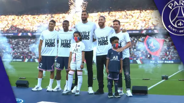 Revivez la présentation de nos 5 recrues dans une ambiance incroyable  👏❤️💙 #NewDiamondsInParis