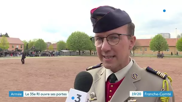 Le 35éme régiment d'infanterie de Belfort ouvre ses portes