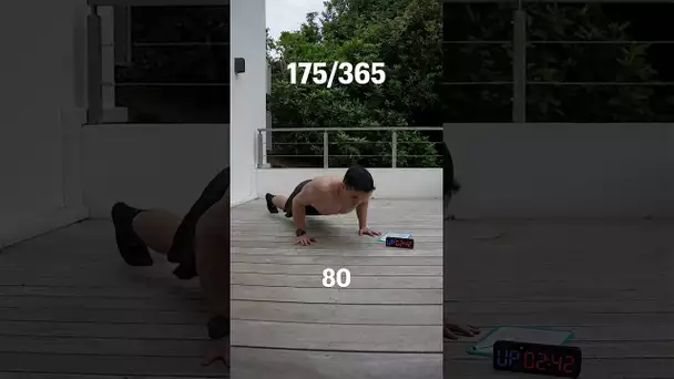 Day 175/365 One more push-up everyday during 1 year ! 🔥