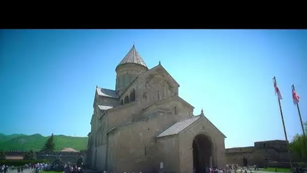 La cathédrale Svetitskhoveli, emblème de l&#039;Histoire de la Géorgie
