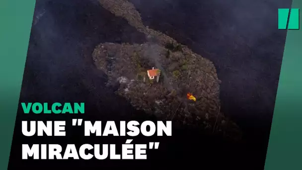 Éruption du volcan à La Palma: la photo de cette maison épargnée bouleverse ses propriétaires