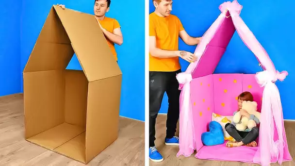 CRÉATIONS DIY BRILLANTES AVEC DU CARTON POUR TA MAISON || IDÉES DE RECYCLAGE QUE TU DOIS ESSAYER