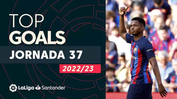 Todos los goles de la Jornada 37 de LaLiga Santander 2022/2023
