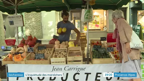 A Digne-les-Bains, coup de chaud pour les agriculteurs