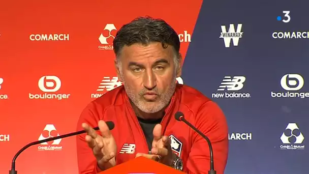 LOSC : pour Galtier, 'il était temps' que la saison reprenne