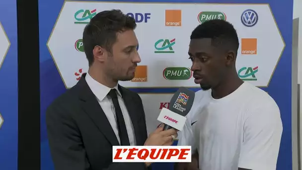 Dembélé «Je vais m&#039;accrocher en équipe de France» - Foot - L. nations - Bleus