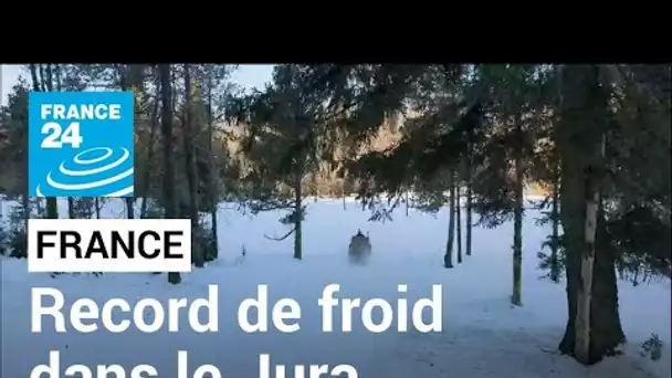 France : record de froid dans le Jura, jusqu'à 26° dans la forêt de la Combe Noire • FRANCE 24