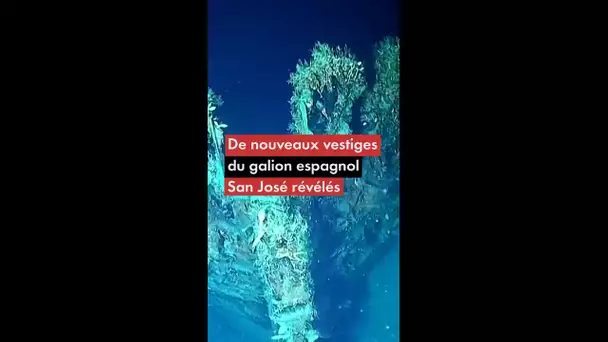 De nouveaux vestiges du galion espagnol San José révélés