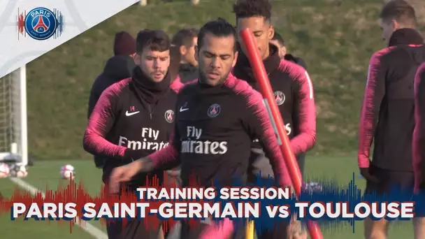 TRAINING SESSION - PARIS SAINT-GERMAIN vs TOULOUSE