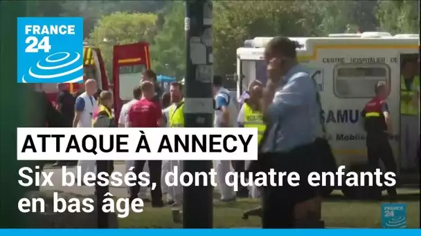 Choc à Annecy : six blessés, dont quatre enfants en bas âge, dans une attaque au couteau