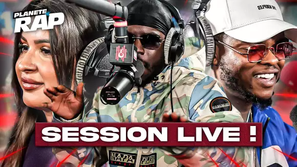 SESSION FREESTYLE avec Bramsito, Bolémvn, Negrito, Massomerta, Anaya, Boma & Agalewe ! #PlanèteRap