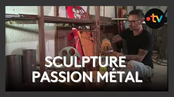 Frankie Giordano, sculpteur soudeur à Niort