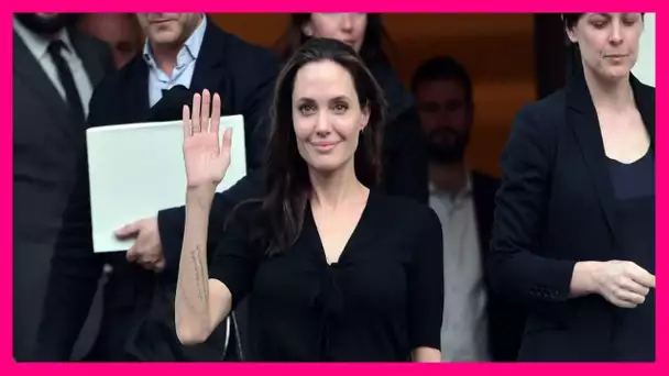 Inquiétude après les photos d#039;une Angelina Jolie émaciée