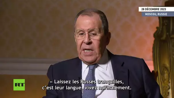 « Ce sont ses deux peuples que Zelensky a trahis », estime Lavrov
