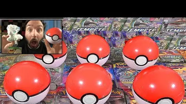 Ouverture de 6 VRAIE POKEBALL POKEMON EPIC ! DES POKEMON RARE !