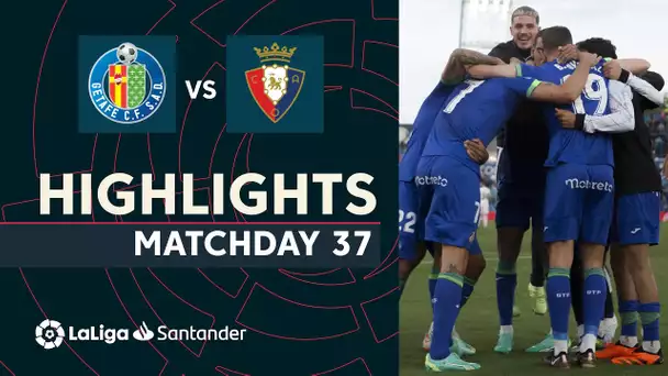 Resumen de Getafe CF vs CA Osasuna (2-1)